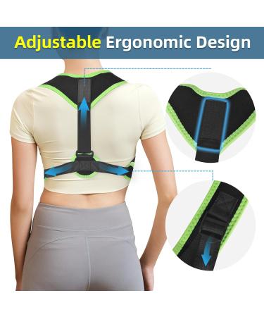 ALLWELL Back Brace & Posture Correction Belt - Pain Relief Shoulder Support & Back Straightener for Optimal Comfort - Buy Online on GoSupps.com