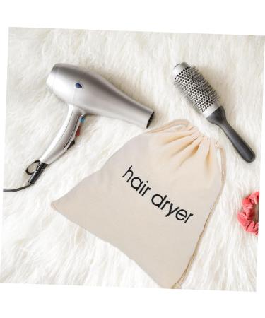 Organizer Pouch by Styling Guest Room Hotel All Blow Dryer Hairdryer Bag Canvas Portable Travel 33x30cm Beige - Buy Online on GoSupps.com