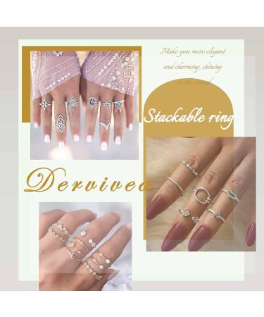 Dervivea Crystal Lightning Fingertip Ring Gold Cz Finger Nail Rhinestones Statement Nail Rings Lightning Finger Ring Nail Jewelry for Women and Girls(Gold lightning) - Buy Online on GoSupps.com