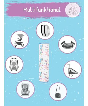 HECKBO 2X Unicorn Car Seat Belt Pads for Kids & Babies - 2 Pack Booster Seat Protectors - Buy Online on GoSupps.com