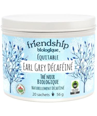 Friendship Organics Decaf Earl Grey Tea Bags Organic and Fair Trade Black 20 count 20 Count (Pack of 1) - Buy Online on GoSupps.com