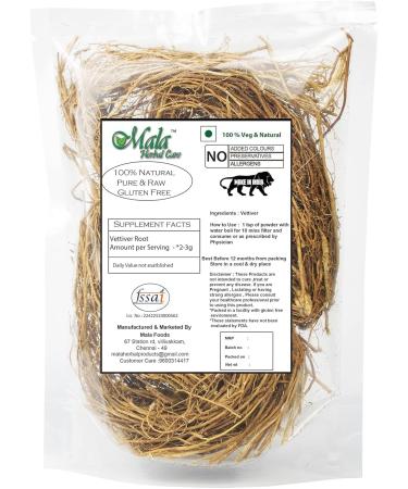 Yang Vetiver Root -25 GMS / Khus Khus/Vetiveria Zizanioides -25 GMS - Buy Online on GoSupps.com