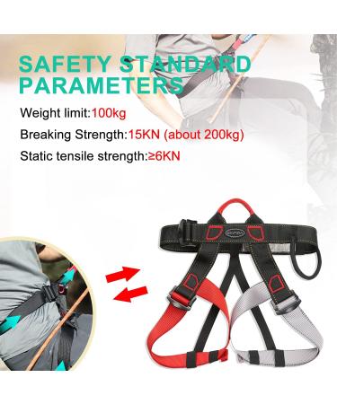Kensbro Climbing Belt - Adjustable Fall-Safe Mountaineering Belt for High-Level Rescue Cave Research and Fire Rescue - Buy Online on GoSupps.com