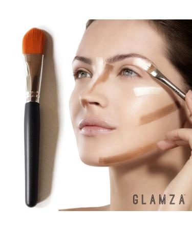 Classic Flat Face Makeup Cosmetic Foundation Brush