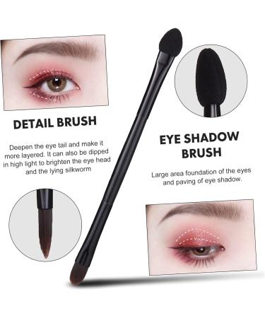 FOMIYES 100 Pcs Double Eye Shadow Makeup Eyeshadow Make up Sponges for Face Brush for Makeup Cosmetic Brush - Buy Online on GoSupps.com