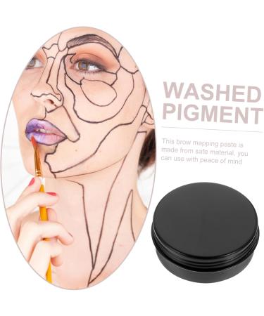 FOMIYES Tools Eyebrow Mapping Eyebrow Cream Eyebrow Tinting Tool White Material Boxed Auxiliary Tool Miss 5x5cm As Shown - Buy Online on GoSupps.com