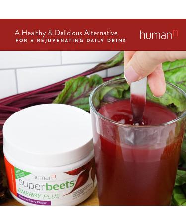 HumanN SuperBeets Energy Plus with Grape Seed Extract - Boost Energy & Vitality - 30 Servings - Buy Online on GoSupps.com