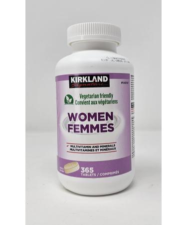 Kirkland Signature Women Multivitamins 365 Tablets