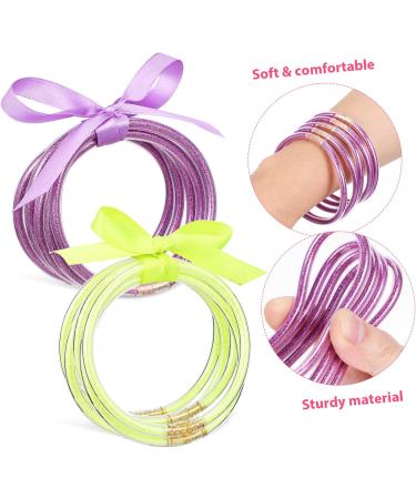 DIYEAH 60pcs Bracelet Ribbon Set 60 Pieces Girl Silica Gel Miss Gift - Buy Online on GoSupps.com