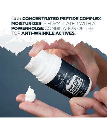 Peptide Moisturizer for Men | Best Men's Face Lotion & Facial Moisturizer - Hydrating & Anti-Aging - Buy Online on GoSupps.com