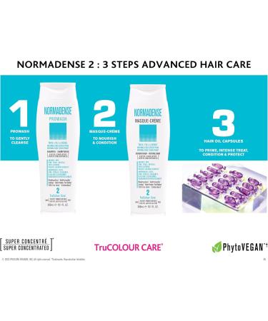 NORMADENSE 2 Biotin Conditioner for Thin Looking Hair Visibly Lacking Density Vegan conditioner for Dry Fine Frail Thin Looking Hair Sulfate Free conditioner. Masque-Creme Salon Hair Care - Buy Online on GoSupps.com