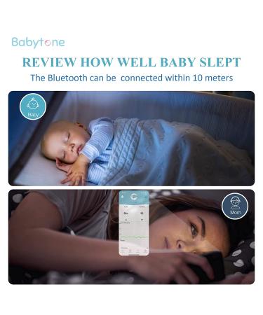 Babytone Baby Sleep Monitor S1: Track Heart Rate, Oxygen Level & Movement | Wearable Foot Monitor with Bluetooth | Free APP | 0-36 Months Infant's Sleep - Buy Online on GoSupps.com