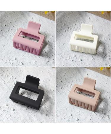 ZYIGYI 6 PCS Hair Claw Clips Set - 2 Matte Clips for Women with Thin Thick Hair (6 Colors) - Buy Online on GoSupps.com