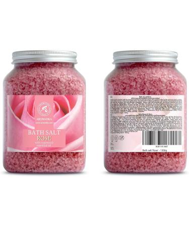 Rose Bath Salts 46 Oz - Natural Rosewood Oil & Extract for Relaxing & Beauty - Good Sleep - Body Care - Aromatherapy Spa - Buy Online on GoSupps.com