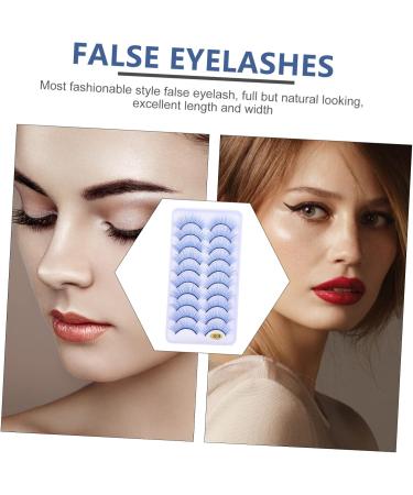 minkissy 10 Pairs Fake Eyelashes Halloween Makeup Eyelashes Faux Lashes Lashes Strip Permanent False Eyelashes Dollsthetic Lashes False Lash Extensions Set Make up Fiber - Buy Online on GoSupps.com
