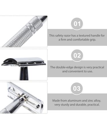 Buy Vintage 1set Razor Beard Shaving Cutter | Manual Beard Trimmer & Eyebrow Shaper for Men - Double-Edge Shaver for Precision Grooming - Buy Online on GoSupps.com