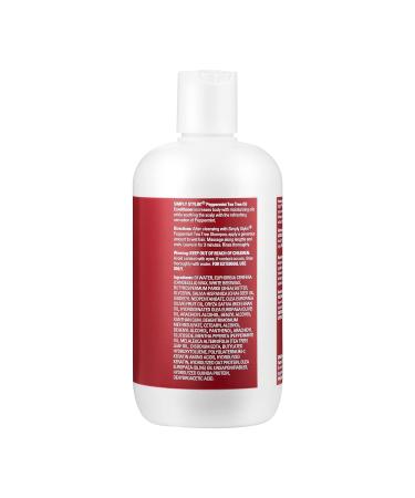 Simply Stylin Peppermint Tea Tree Conditioner - Nourishing Hair Care for All Hair Types | Revitalize & Refresh Your Locks - Buy Online on GoSupps.com