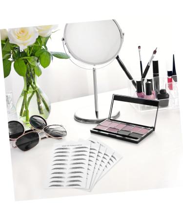 POPETPOP 20 Sheets Imitation Eco Eyebrow Sticker Eyebrow Trimming 4d 21.5X14cmx2pcs Blackx2pcs - Buy Online on GoSupps.com