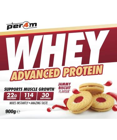  per4m Per4m Whey Protein Jammy Biscuit 900g - Buy Online on GoSupps.com