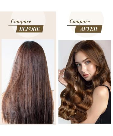 Shop Miioto Heatless Curlers Overnight 3 Soft Curling Bands for Effortless Curls | No Heat Required for All Hair Types (Brown) - Buy Online on GoSupps.com