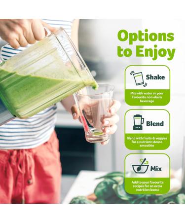 Purely Inspired Greens Powder Smoothie Mix | Purely Inspired Greens Powder Superfood | Super Greens Powder Organic | Fruit + Veggie Superfood Powder | Green Smoothie Powder 24 Servings ( Packaging May Vary ) - Buy Online on GoSupps.com