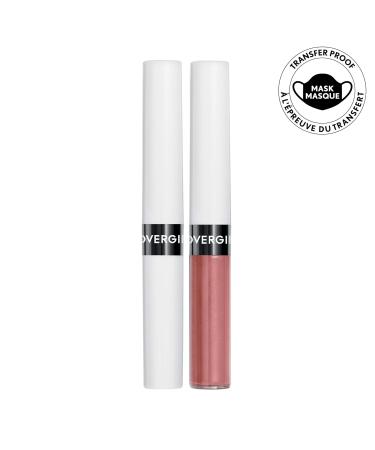 COVERGIRL Outlast AllDay Lip Color - New Neutrals Shade Collection in Dusty Blush - Long-Lasting Moisturizing Topcoat - 2 Piece Set - Buy Online on GoSupps.com