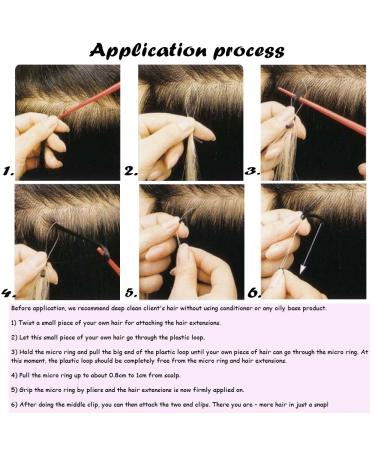 40cm Platinum Blonde Microring Extensions - Remy Real Hair Loop Extensions | 50g 100 Strands - #60 - Buy Online on GoSupps.com