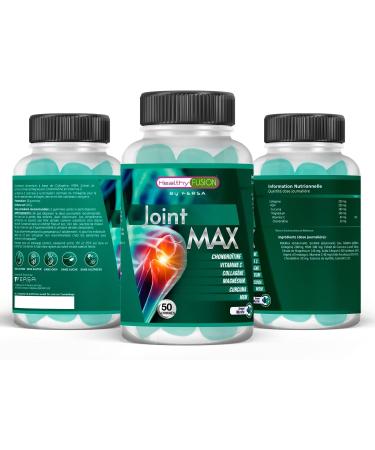 Powerful Anti-Inflammatory and Natural Analgesic | Protects Muscles and Joints | Regenerates Repairs and Prevents Injury | Turmeric Collagen Magnesium Chondroitin | 50U - Buy Online on GoSupps.com