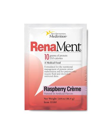 Medtrition Renament Raspberry Cr me Protein Powder Shake 1.64 oz 60 Pack