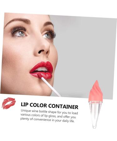  FRCOLOR FRCOLOR 6 tubes lip gloss bottle pencil lip gloss clear lip gloss containers plastic containers lip balm bottles lip gloss tube lip gloss tube red samples - Buy Online on GoSupps.com