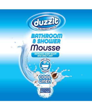 Duzzit Cool Linen Bathroom Cleaning Mousse - Buy Online on GoSupps.com
