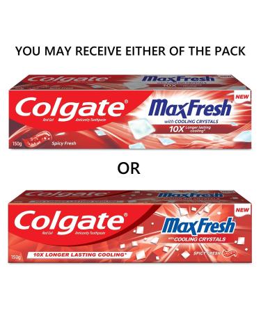 Colgate Max Fresh Toothpaste 150g - Refreshing Mint Flavor for Ultimate Dental Care | Fast International Shipping - Buy Online on GoSupps.com