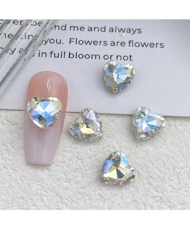 Shape Art Pointed Back Rhinestones for Water Heart Rhinestones Pointed Back Art Charm - Buy Online on GoSupps.com