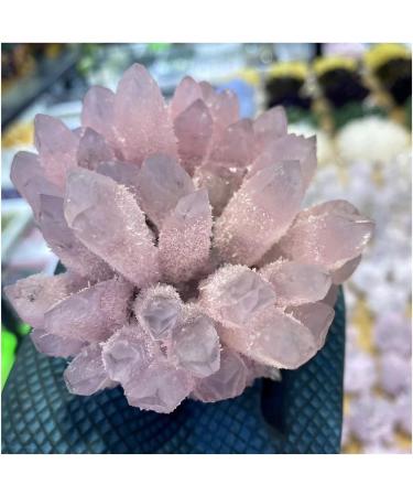 Natural Crystal Rough Crystal Cluster Natural Rose Crystal Cluster Flower Gem Gift Room Office Decor Gift (Size : 200-250g) - Buy Online on GoSupps.com