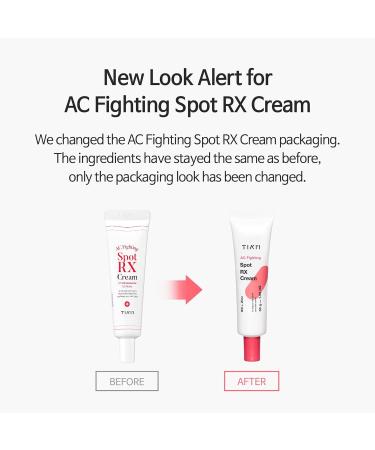 TIAM AC Fighting Spot RX Cream - Best Acne Treatment for Acne-Prone Skin Nourishing & Calming Relief for Red Skin - 1 Oz - Buy Online on GoSupps.com
