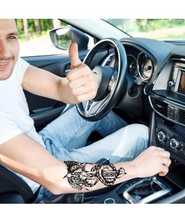Aresvns Cool Temporary Tattoos for Men and Women 18sheets  Halloween Full arm temporary tattoo Waterproof sleeve tattoos and half arm tattoos for adults  - Buy Online on GoSupps.com