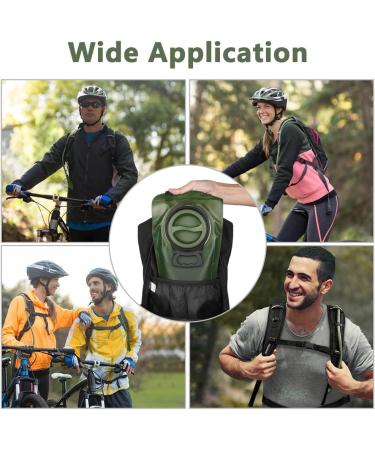 Flintronic 1.5L/2L BPA-Free Water Bladder | Leakproof Hydration System for Backpacks | Ideal Drinking Reservoir with Hose - Buy Online on GoSupps.com