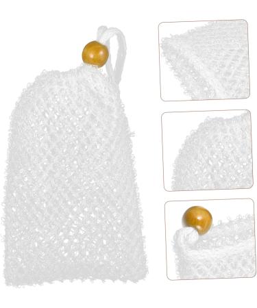 Baluue 1pc Soap Bag Handmade Soap Bath Scrubber for Body Fruit Soap Travel Organizer Bags Soap Saver Nylon - Buy Online on GoSupps.com