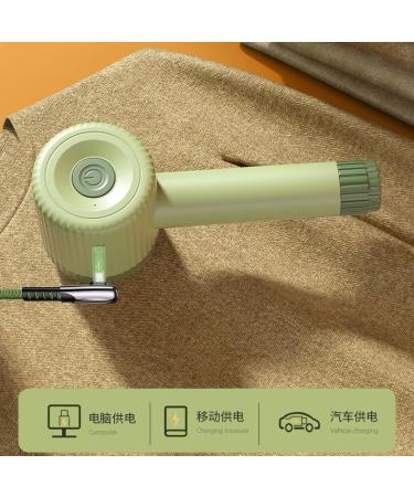 Rechargeable Fabric Shaver & Lint Remover with Electrostatic Brush - 21cm D for Effortless Clothing Care | Shop Internationally - Buy Online on GoSupps.com