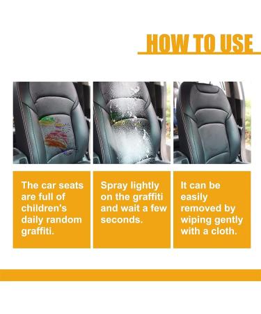 Multipurpose Foam Cleaner Spray 100ML Powerful Foam Cleaner Powerful Stain Removal Kit All-Purpose Household Cleaners for Kitchen Car (1 Pcs) - Buy Online on GoSupps.com