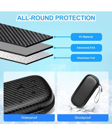 Bjabtan Insulin Pen Carrying Case & Cooler Travel Organizer - Black | Diabetic Supplies Medical Bag with Ice Packs - Buy Online on GoSupps.com