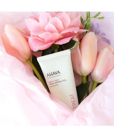 AHAVA Time to Treat Facial Renewal Peel - Radiant Gel Peel for Even Skin Tone & Renewal | 3.4 Fl.Oz with Osmoter Calendula & Vitamin C - Buy Online on GoSupps.com