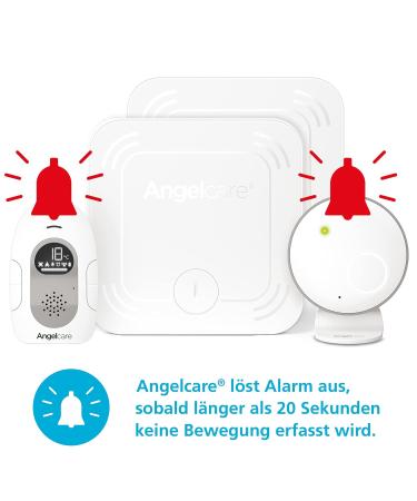 Buy Angelcare SmartSensor Pro 2 - 2-in-1 Audio & Motion Monitor with Wireless Sensor Mats & Room Temperature Display | International Shipping Available - Buy Online on GoSupps.com