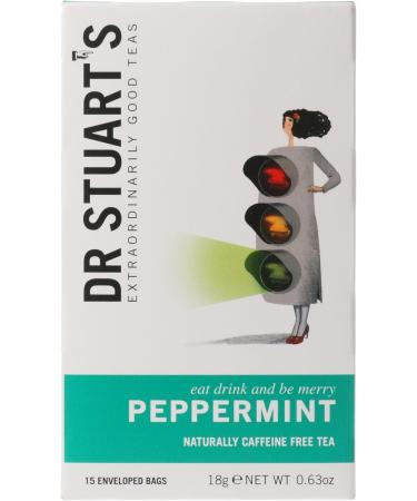Dr Stuarts Peppermint Herbal Tea 15 Tea Bags - DRS-4002 - Buy Online on GoSupps.com