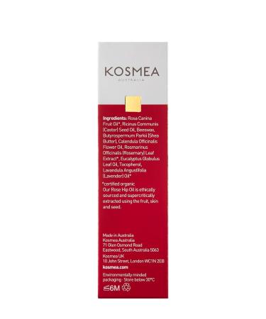 Kosmea Rescue Balm for Dry Itchy Sensitive Skin Natural Moisturizing Balm with Rosehip Calendula and Lavender Gentle Care for Face Body and Family Made with Botanical Ingredients 1.76 Fl Oz (Pack of 1) - Buy Online on GoSupps.com