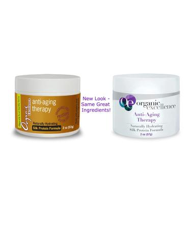 Organic Excellence Organic Moisturizer Face Cream - All Natural Non-Toxic Hydrating Cream with Silk Protein for Nourishing & Collagen Production - 2 oz Ships Internationally - Buy Online on GoSupps.com
