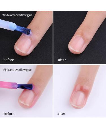 Quick Dry Nail Polish Nail Polish Overflow Gel Nail Polish Fingerprint Oil Overflow Tear Skin Care Paste Pink White Tasteless 15ml Top Coat And Base Coat Gel 7.00 ml (Pack of 1) D - Buy Online on GoSupps.com