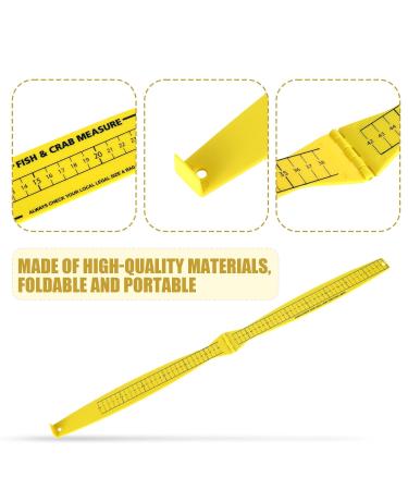 Portable 80 cm Fish Measuring Board - Foldable Marine Measuring Tool for Kayak & Boat Fishing - Buy Online on GoSupps.com