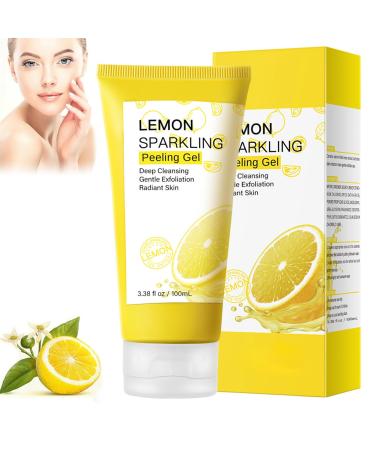 Gel Exfoliant Gommage Au Gel Exfoliant Nettoyant Visage Blanchiment Gommant pour Visage Gommage Hydratant Blanchissante Cr me Gels Peeling Exfoliants claircissant