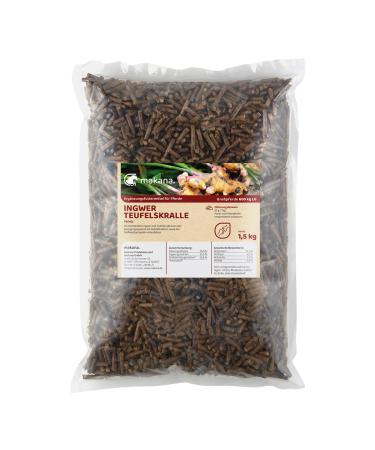 Makana Ginger/Devil's Claw Pellets, 1.5 kg Bag (1 x 1.5 kg)